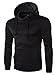 Mens Pull Zip Outdoor Warm Fleece Hoodie Jacket