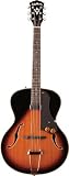 Musical Instruments : HB15 Hollowbody Electric Guitar Tobacco Sunburst Tobacco Sunburst