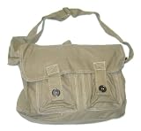 Classic Canvas Punk Retro Look Shoulder Bag