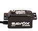 Savox SB-2263MG-Be High Speed, Brushless Motor, Metal Gear, Low Profile Digital Servo, Black Edition (0.076/138.9)
