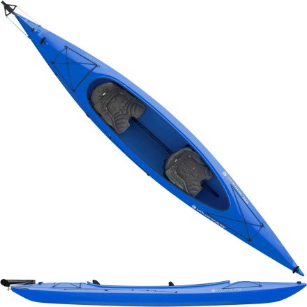 Wilderness Systems Pamlico 145t Tandem Kayak W Rudder Blue Hfyutkmcfhd