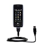 Classic Straight USB Cable for the Verizon Voyager with Power Hot Sync and Charge capabilities - Gomadic Brand w/ TipExchange Technology
