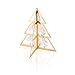 Matashi Christmas Tree Ornament, Clear Crystals