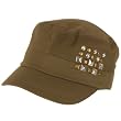 New Metal Castro GI Military Cadet Lined Hat Cap Olive