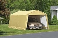ShelterLogic 10 x 20- Feet Auto Shelter,Tan from ShelterLogic