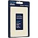 Lutron Claro Light Switch Cover Plate, 1 Gang Wallplate, for Decorator Light Switches, Rocker Light Switch Cover, Outlet Cover, Screwless Switch Plate Cover, Gloss, CW-1-AL, Almond