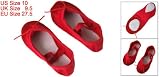 Como US Size 10 Girls Dance Dancing Ballet Red Canvas Shoes | Review & Best Price