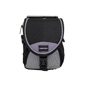 Rugged CaseCrown Compact Camcorder Case with Shoulder Strap for the Samsung H200 Full HD Camcorder