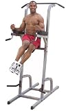 Body Solid Deluxe Vertical Knee Raise and Dip Station Power Tower GVKR82