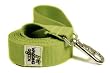 Designer Dog Leash - Bamboo Zen Single Layer Dog Leash - Green - 3/4" Width - Made in USA