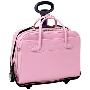 McKlein USA W Series Willowbrook Leather Detachable - Wheeled Ladies' Case
