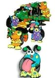 Monster Pack Shoe Charms, Set of 7 Charms