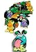 Monster Pack Shoe Charms, Set of 7 Charms