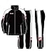 Lotto Fußballanzug Premiere Pl jr, Unisex - kinder, schwarz/weiß