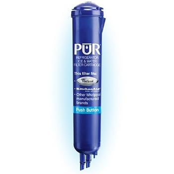 PUR PBSS Push-Button Refrigerator Ice and Water Filter Cartridge