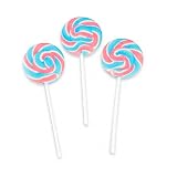 BUY : Pink, Blue, & White Swirl Pops Lollipop Suckers (2 dz)