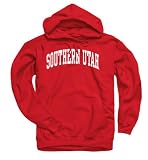 Southern Utah Thunderbirds Red Arch Hooded Sweatshirt