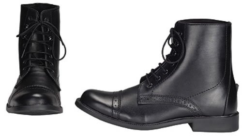 TuffRider Women's Starter Lace Up Laced Paddock Boots