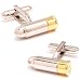 Silver & Gold Bullet Cufflinks