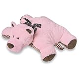 Mary Meyer Sweet Chocolate Bear Pillow, Pink
