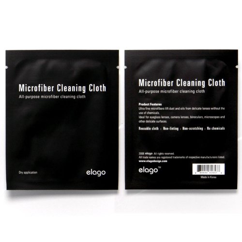 elago Smudge Free Film Set for LG Dare + Microfiber Cleaner (Made in Korea) under The Apparel Store