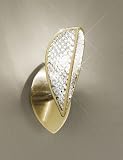 CATIER:Wandleuchte,Made in Italy, SPECTRA Swarovski Kristall,24 Karat Gold Veredelung