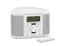 PURE Chronos iDock Series II, DAB/FM Stereo Clock Radio with Dock for iPod/iPhone - White