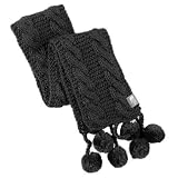 The North Face Ladies Pom Pom Scarf - Black