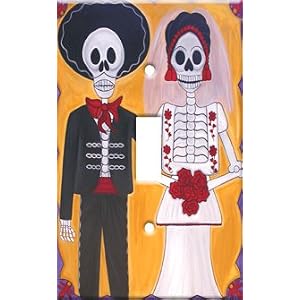 Bodaen Mictlan Switch Plate - Outlet Cover by Art Plates.com