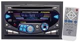 Pyramid CDRCS80D - Radio / CD / cassette player - Double-DIN - in-dash - 40 Watts x 4