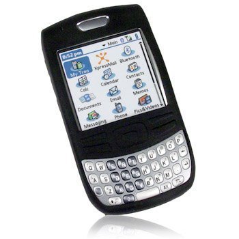 Silicone Case for Palm Treo 680, 755p, and 750w Smartphones Cellphone Skin - Color Black