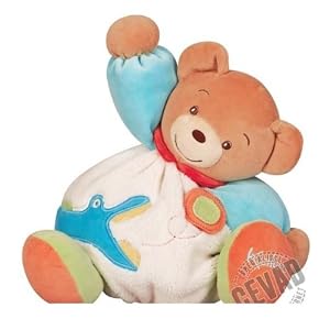 Kaloo Plush Bear, Blue, Medium by