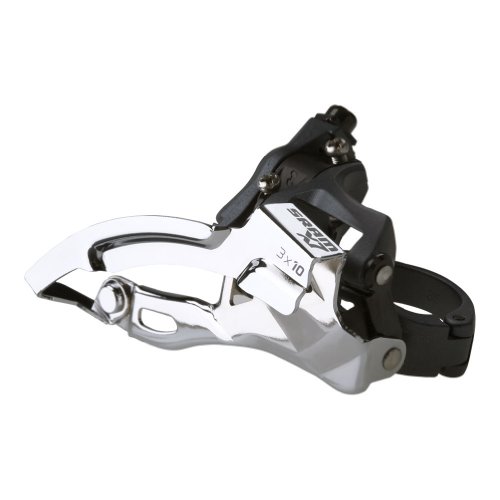 SRAM Umwerfer X.7, schwarz-grau, 3x10, 31,8/34,9mm, 401000093