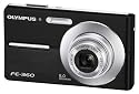 Olympus FE-360 Digitalkamera (8 Megapixel, 3-fach opt. Zoom, 2,5" Display, Bildstabilisator) schwarz