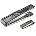 Initial Wallets - White Carbon Fiber M-Clip Stainless w/White Carbon Fiber Money Clip w/Initial Box