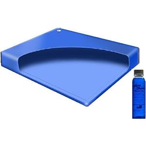 California King Free Flow Waterbed Mattress with a Premium Clear Bottle 4oz Conditioner