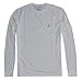 NAUTICA Men's Long Sleeve Solid Crewneck Logo T-Shirt