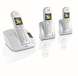Philips CD5353S Digital Cordless Telephone With Answering Machine Triple Pack
