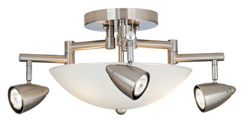 Adjustable 20 Wide Three Light Fixture