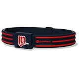 Phiten Minnesota Twins Navy Blue MLB Authentic Collection Silicone-Titanium S-Type Bracelet