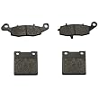 2004-2010 Suzuki GS500 Kevlar Carbon Front & Rear Brake Pads