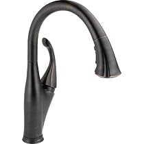 Delta 9192T-RB-DST Addison Single Handle Pull-Down Kitchen Faucet Featuring Touch2O, Venetian Bronze