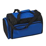 Sac de sport roy 120L - noir/bleu
