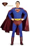  : Supreme Superman Muscle Chest (Lycra) Adult (Medium)