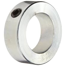 Shaft Collar Set Screw Type Zinc Plated Steel 1 5/16 x  2 1/8 OD