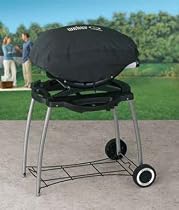 Weber Q 6550 Vinyl Cover for Baby Q, Q100, and Q 120 grills