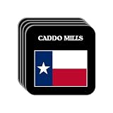 US State Flag - CADDO MILLS, Texas (TX) Set of 4 Mini-Mousepad
Coasters