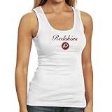 NCAA Washington Redskins Womens Iconic Tank Top - White (Large)