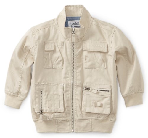 Kitestrings Boys 2-7 Toddler Twill Jacket, Chino, 3T