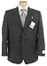 Search Our Specialty Mall : Ralph Lauren Mens Single Breasted 2 Button Charcoal Pinstripe Wool Suit - Size 52XL
